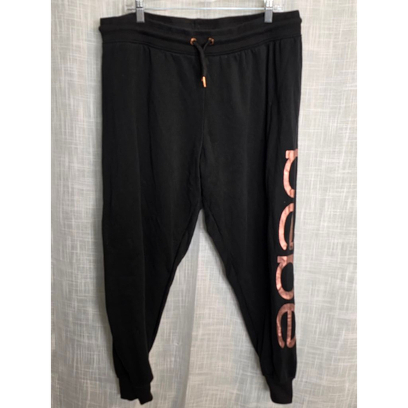 Women's‎ Bebe Black Jogger Pants Size 3X - Picture 1 of 6